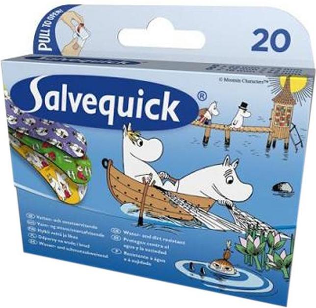 Salvequick Moomin Slices For Children 20Pcs. (200 ml)