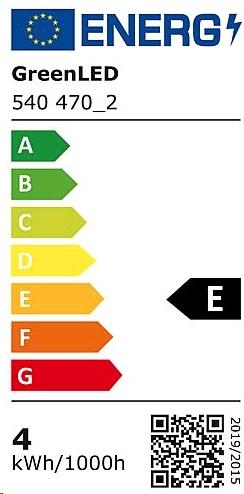 Energie-Label Greenled LED Lampe G9 3,5W 350lm 2700K (G9, 3.50 W, 350 lm, 1 x, E)
