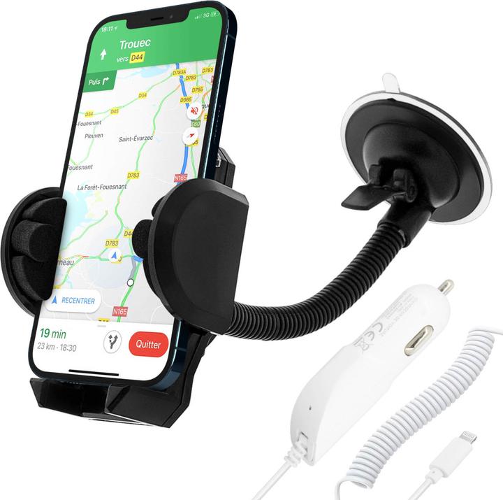 Actual product image Avizar Car Mount + iPhone/iPad Cigarette Lighter