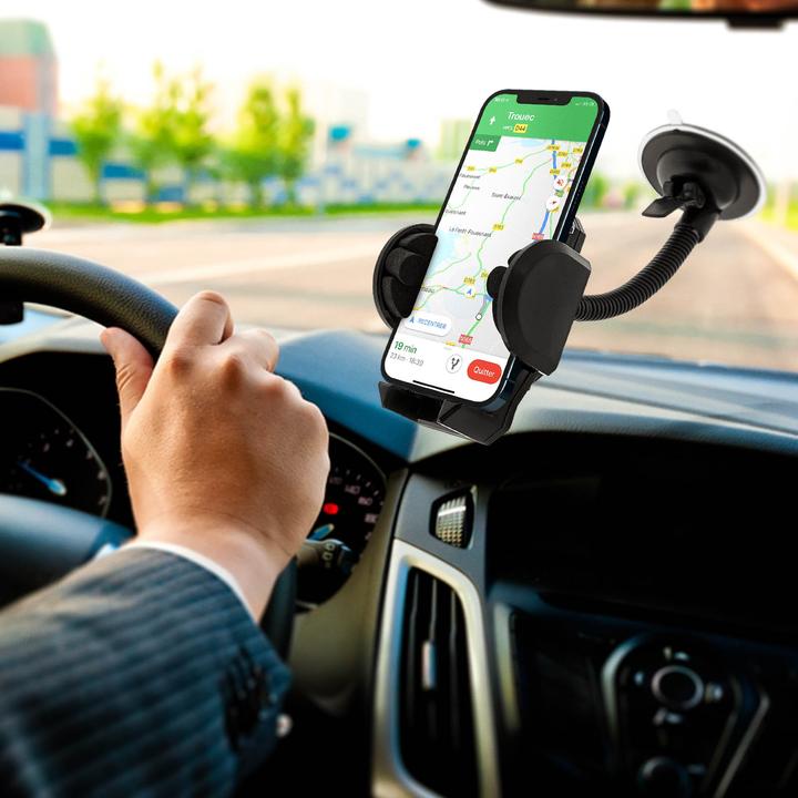 Actual product image Avizar Car Mount + iPhone/iPad Cigarette Lighter