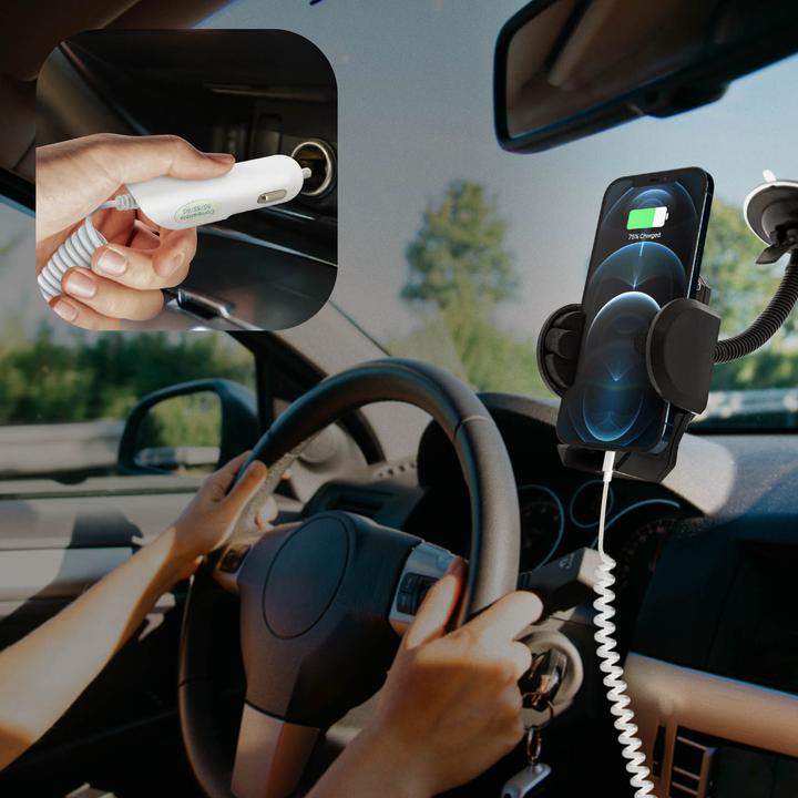 Actual product image Avizar Car Mount + iPhone/iPad Cigarette Lighter