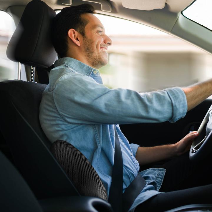 Image du produit Avizar Coussin de siège de voiture en mousse à mémoire de forme
