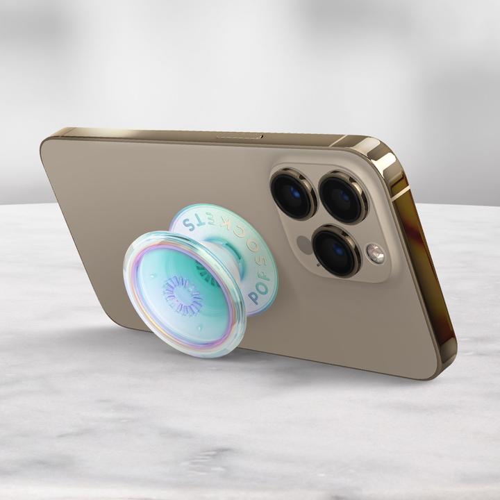 Actual product image PopSockets Clear Iridescent PopGrip