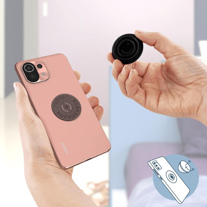 Image du produit PopSockets Noir translucide PopGrip