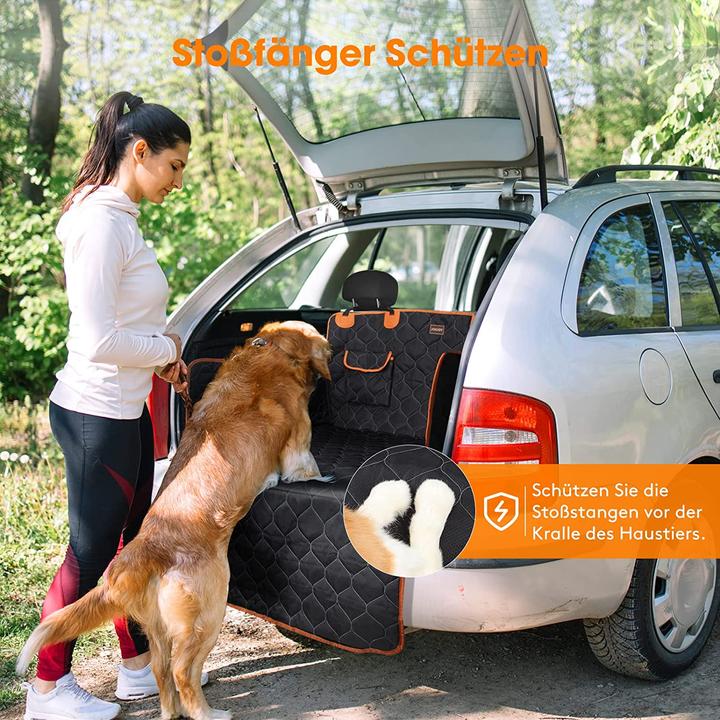 Actual product image Joejoy Kofferraumschutz mit Seitenschutz (Dog, Machine washable)