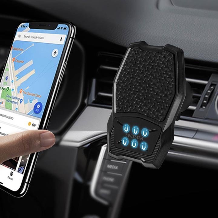 Immagine prodotto Swissten Supporto per auto + caricatore QI