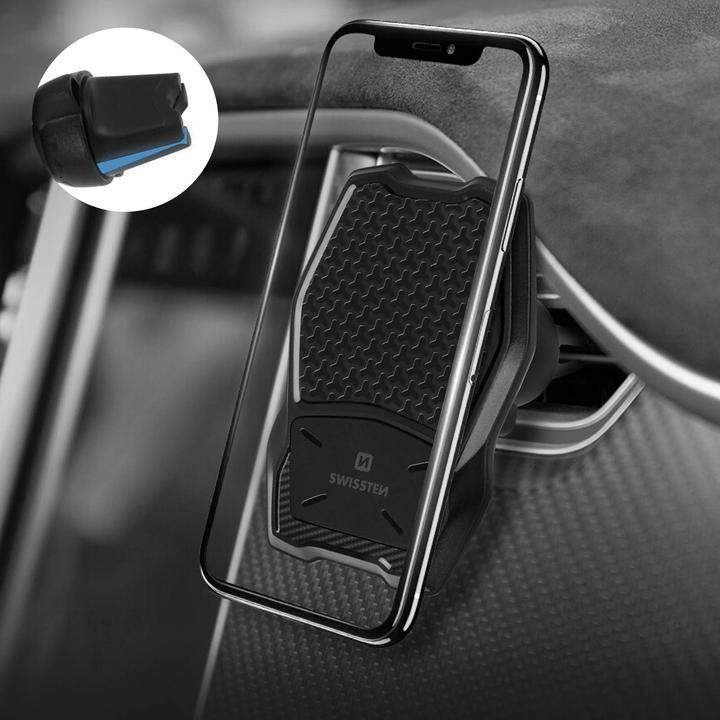 Immagine prodotto Swissten Supporto per auto + caricatore QI