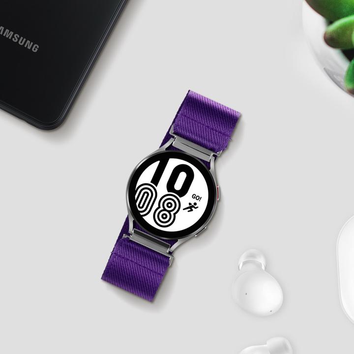 Produktbild Avizar Samsung Watch 4 Nylon Armband (Silikonarmband)