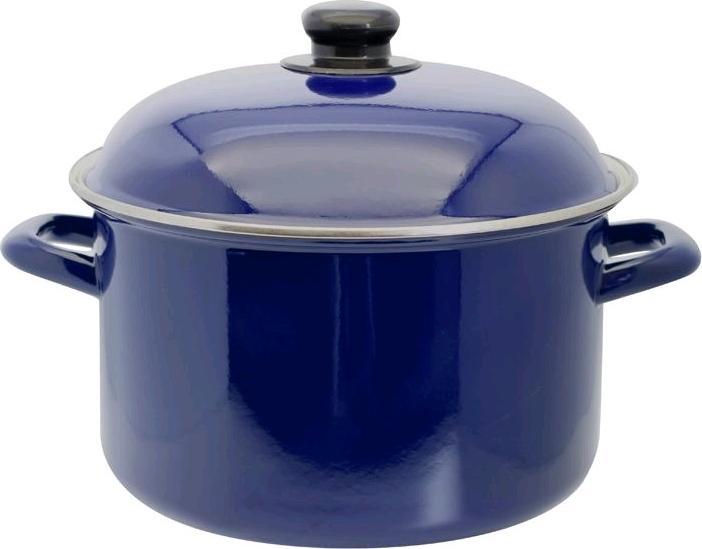 Produktbild Magni ELO Fleischtopf Royalblau emailliert 24cm 13224 (24 cm, Kochtopf, Emaille)