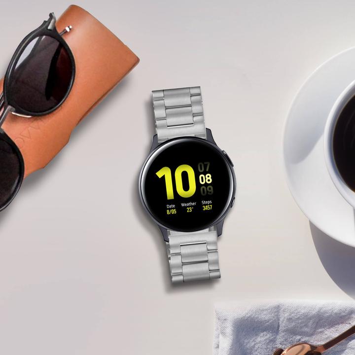 Produktbild Avizar Galaxy Watch Active2 40mm Armband (40 mm, Edelstahl)