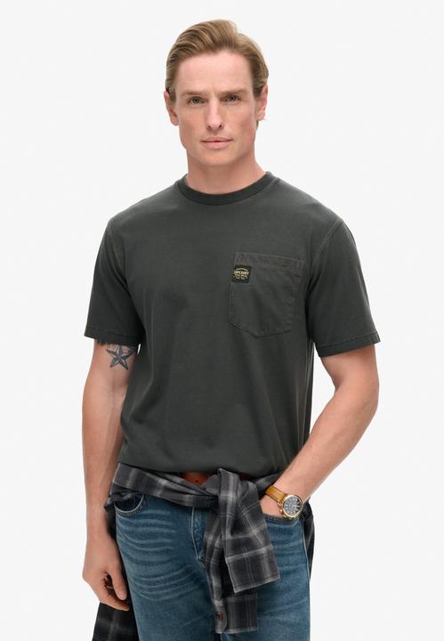 Immagine prodotto Superdry T-shirt con tasca e cuciture a contrasto (XL)