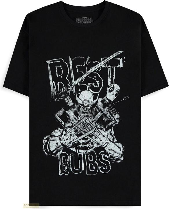 Difuzed Deadpool - Best Bubs - Men's Short Sleeved T-shirt - S (S)