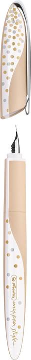 Image du produit Herlitz PURE GLAM - Stylo plume (Or, Blanc, 1 x)
