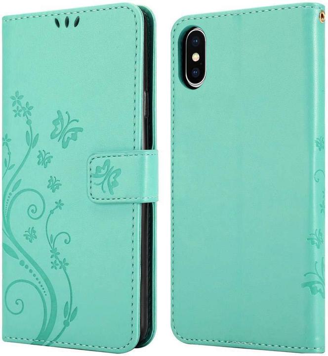 Image du produit Cadorabo Couverture du livre de fleurs (Apple iPhone XS Max)