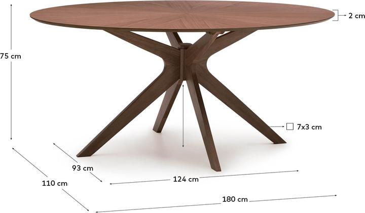 Image du produit Kave Home Naanim (110 x 180 x 75 cm)