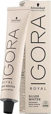 Actual product image Schwarzkopf Professional IGORA ROYAL Silverwhites Permanent White Refining (Grey Lilac)