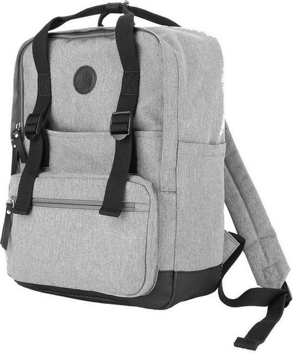 Actual product image Himawari 1085B 15" laptop backpack (grey) (16 l)