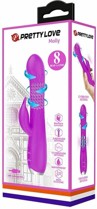 Productafbeelding Pretty Love Molly Dolfijn Vibrator - Paars