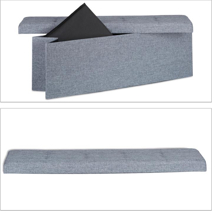 Produktbild Relaxdays Faltbare Sitzbank (114 cm)