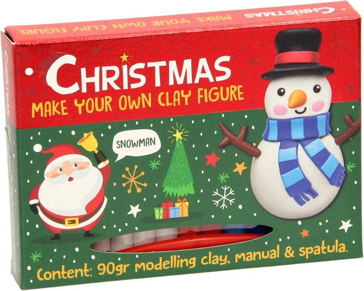 Produktbild Wins Holland Machen Sie Ihre eigene Weihnachtsfigur aus Ton (assortiert)