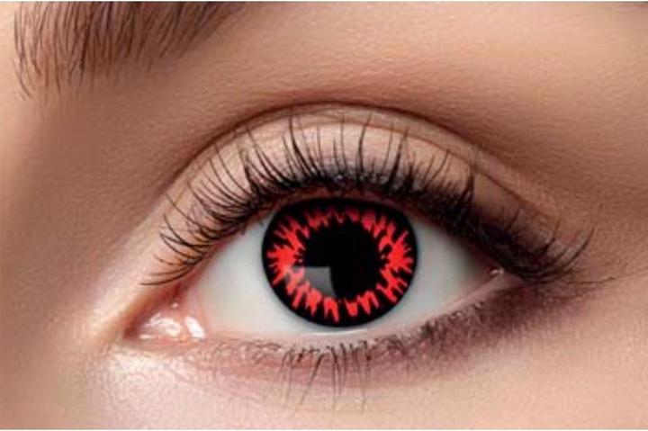 Actual product image Hanninger Contact lenses Redwolf (Red)