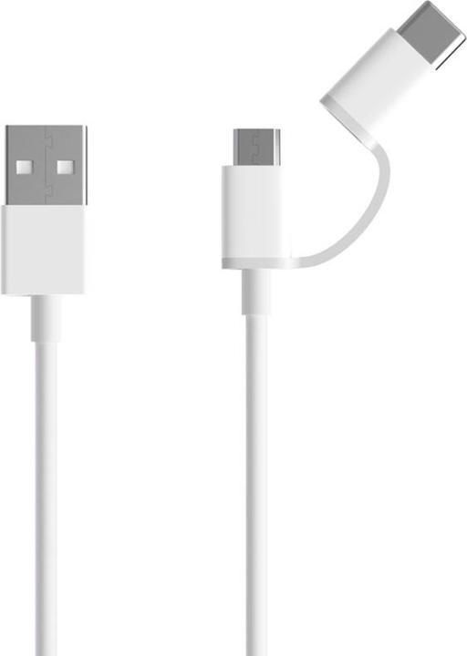 Xiaomi SJV4082TY - 1 m - USB A - Micro-USB B - Weiss (1 m, USB 2.0)