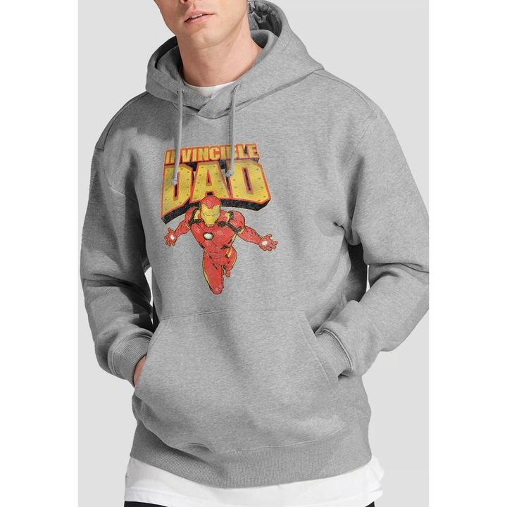 Image du produit Iron Man - Sweat à capuche INVINCIBLE DAD - Homme (M)