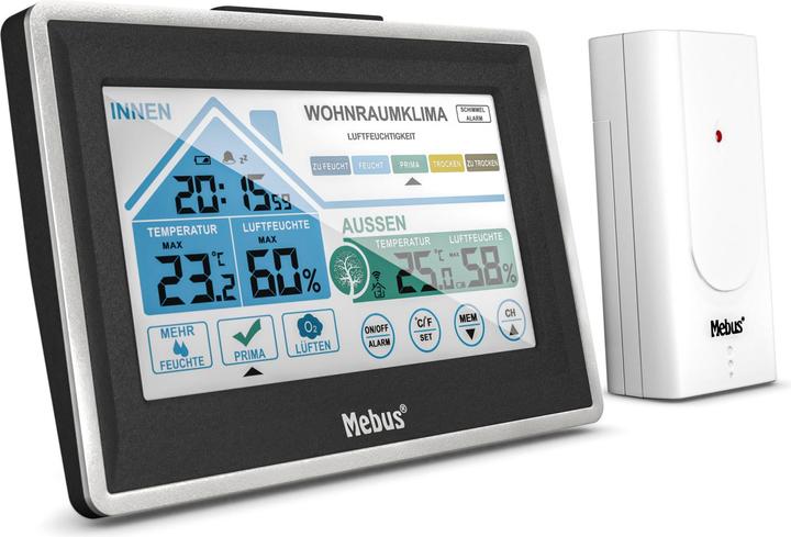 Produktbild Mebus 01026 Funk-Wetterstation