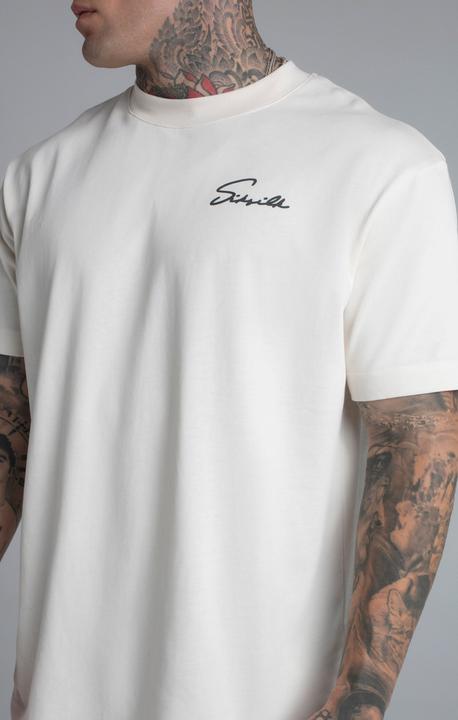 Actual product image Siksilk T-shirts Script T-Shirt (L)