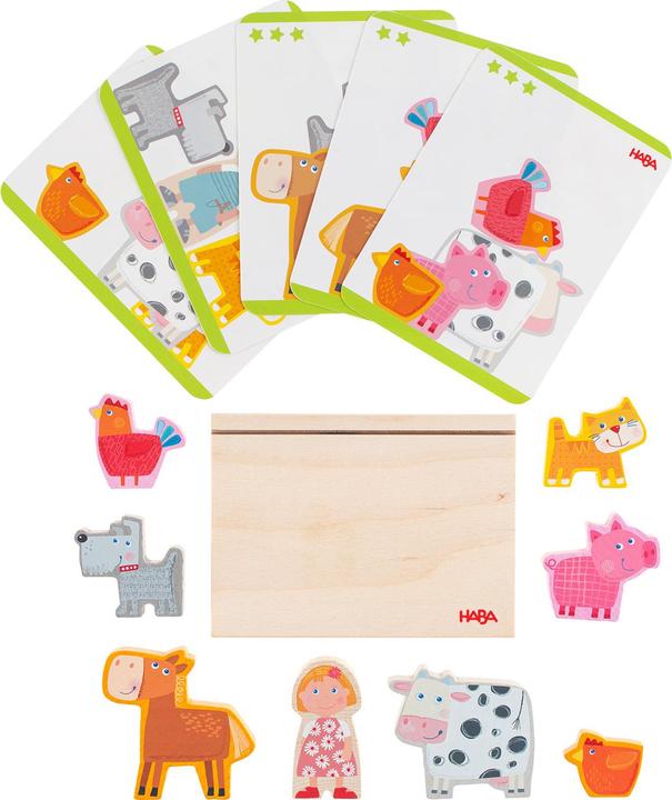 Produktbild Haba Stapelspielzeug Bauernhof (Deutsch)
