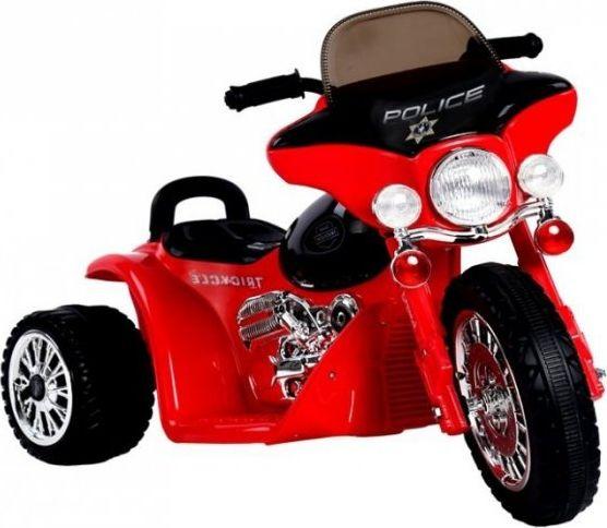 Lean Toys Vaikiškas elektrinis motociklas JT568 Raudonas (6 V)