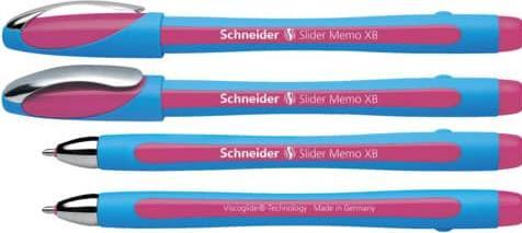 Produktbild Schneider Kugelschreiber Slider Memo (Pink, Blau, 1 x)