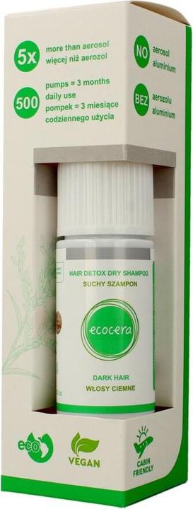 Immagine prodotto Ecocera Shampoo secco disintossicante per capelli - Shampoo secco (Shampoo secco)