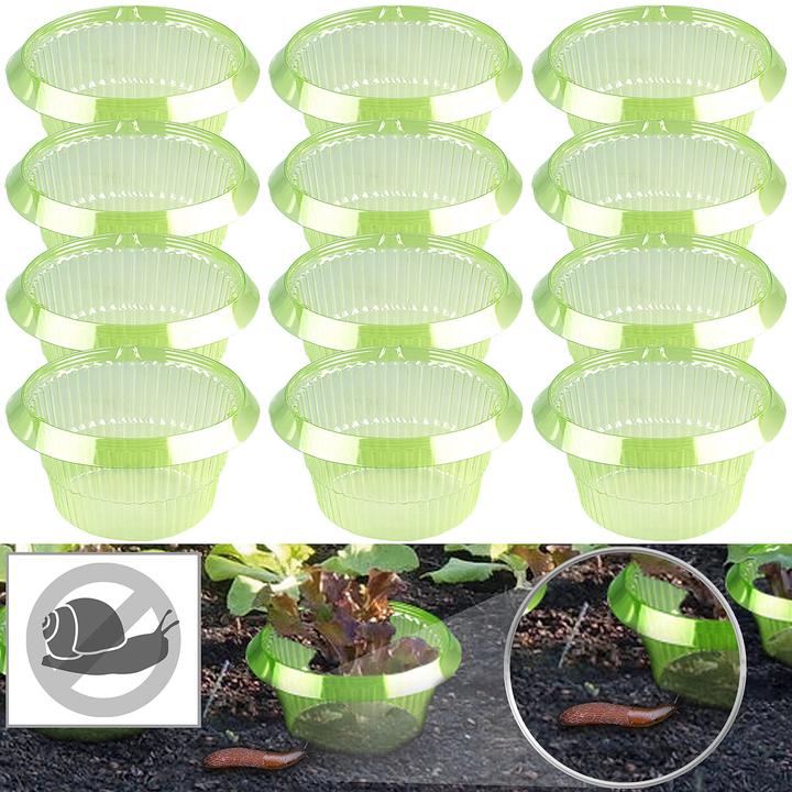 Produktbild Royal Gardineer Schneckenschutzringe ohne Gift und Chemie, 12er Set