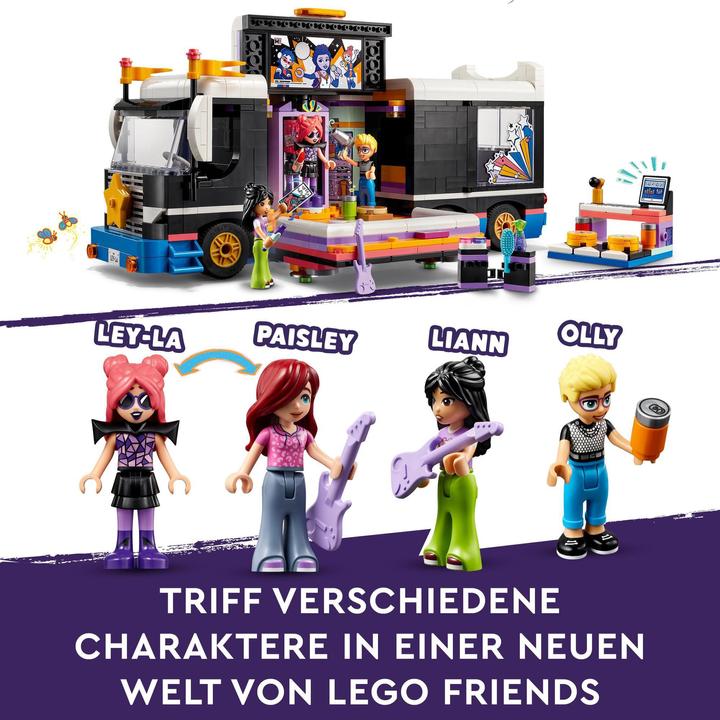 Produktbild LEGO Popstar-Tourbus (42619, LEGO Friends)