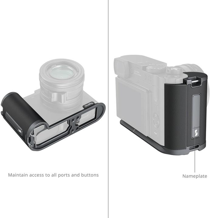 Actual product image SmallRig L-Shape Mount Plate with Handle for Leica Q3 4568 (Grip)