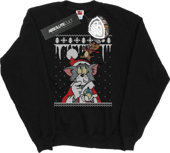 Produktbild Tom & Jerry Christmas Fair Isle Sweatshirt (XL)