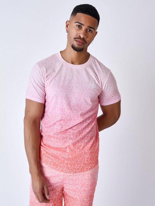 Actual product image Project X Paris two-tone gradient effect t-shirt (XL)