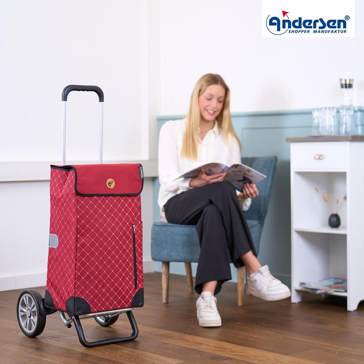 Actual product image Andersen Alu Star Shopper Sofia shopping trolley 58 cm
