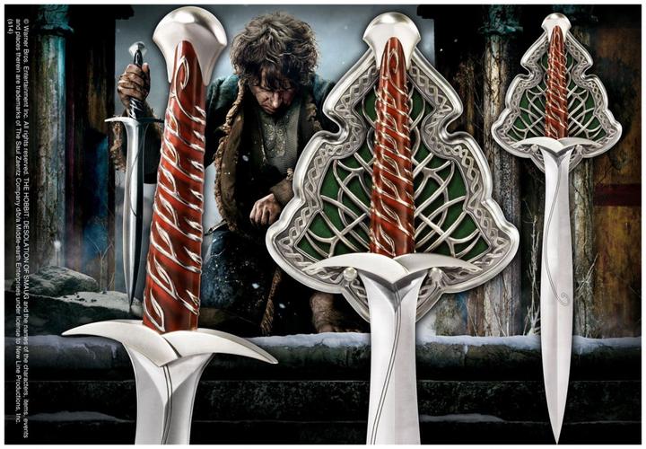 Actual product image Noble Collection The Hobbit Replica 1/1 Bilbo Baggins Sting 56 cm