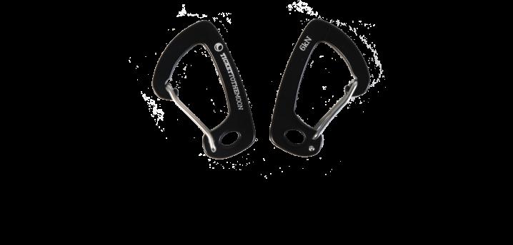 Actual product image Ticket To The Moon Carabiner