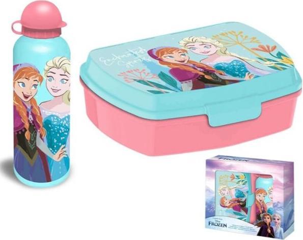 Actual product image Kids Euroswan Lunchbox + aluminium drinking bottle 500ml Frozen