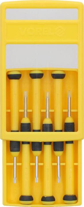 Produktbild Toya CrV TORX Uhren-Schraubendreher-Satz 6-teilig (Pin-torx)