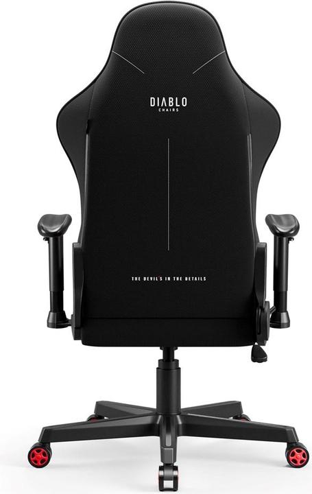 Actual product image Diablo Fotel Chairs X-ST4RTER czarno-czerwony
