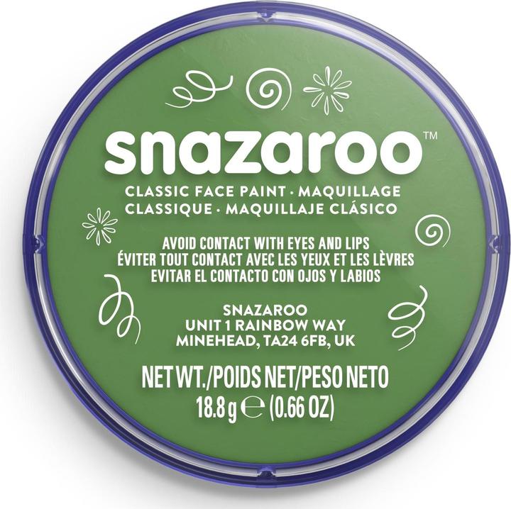 Produktbild Snazaroo Schminkfarbe Blister 18 ml, Grasgrün