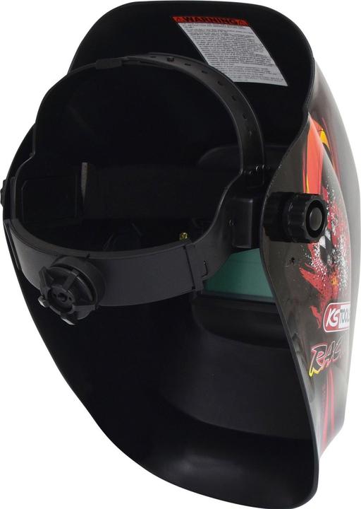 Actual product image KS Tools Welders protective helmet, racing design