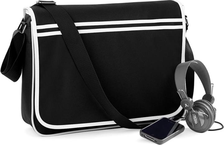 Actual product image Bagbase Retro messenger bag 12 liters (12 l)