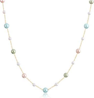 Produktbild Sagapo S'Agapo Playful Gold-Plated Necklace With Colored Pearls Wisdom Swi08
