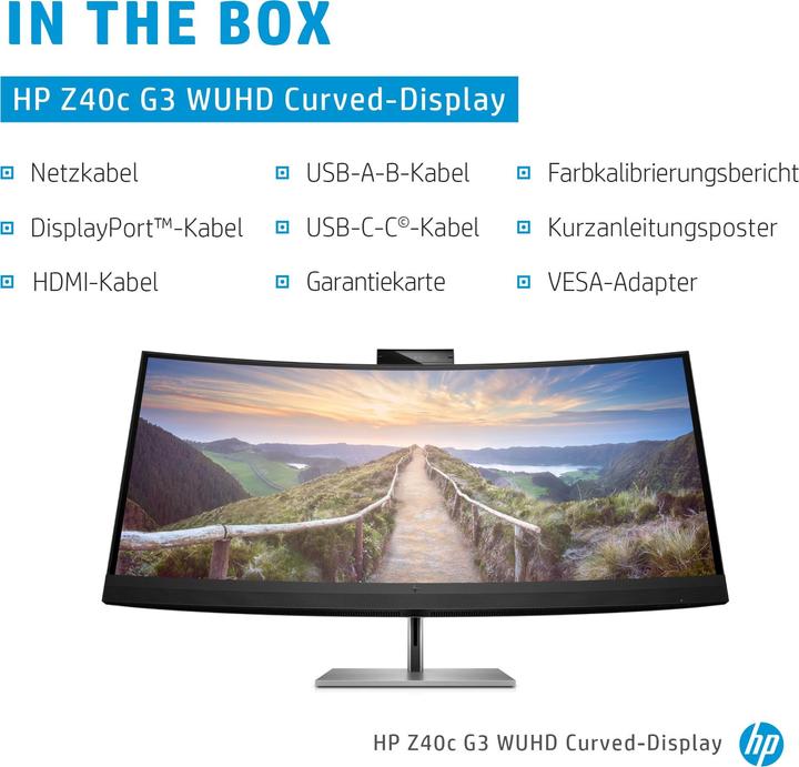 Produktbild HP Z40c G3 (5120 x 2160 Pixel, 39.70")