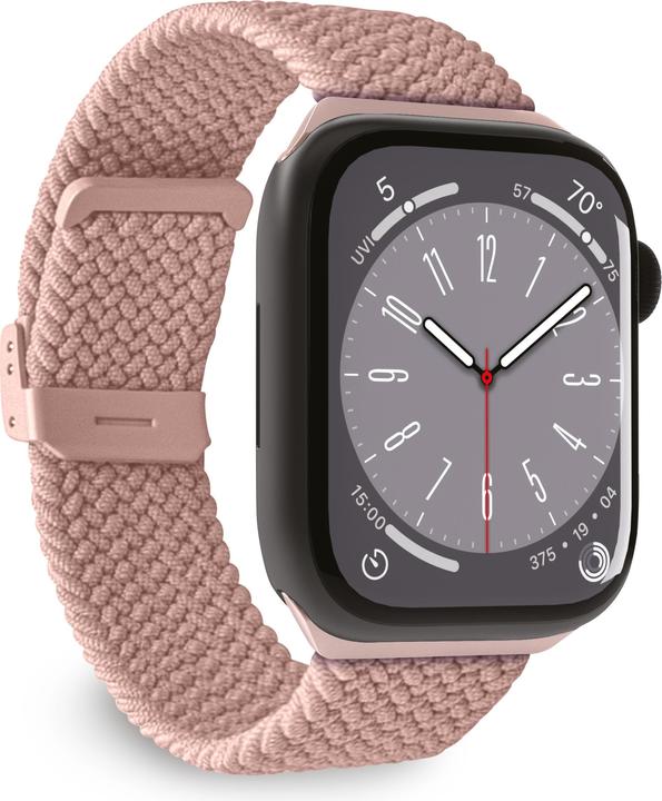 Immagine prodotto Puro Loop Band - Fascia in pleciony per Apple Watch 38/40/41 mm (różowy) (38 mm, 40 mm, 41 mm, Nylon)